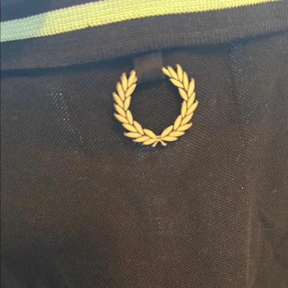 Fred Perry Black Polo Shirt - Picture 4 of 4